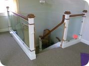 Glass railings